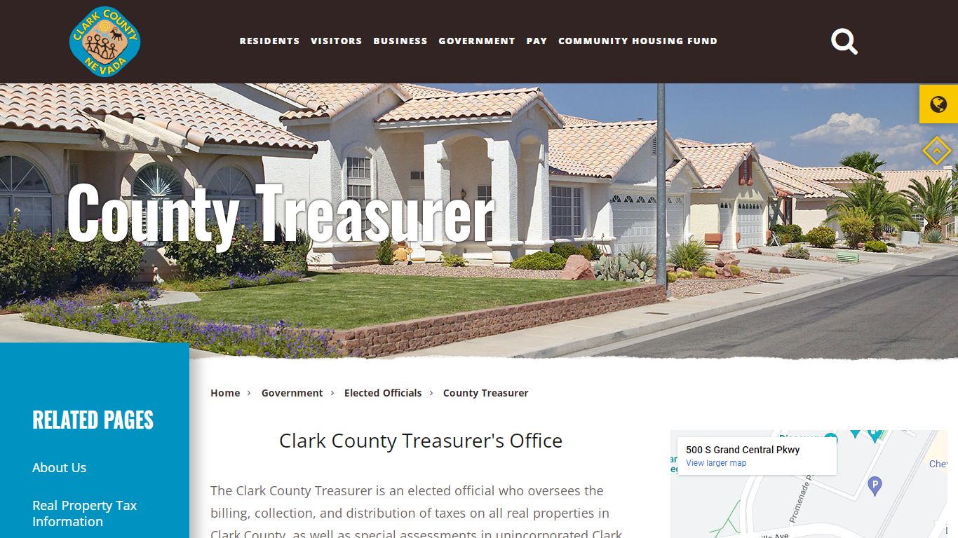 Clark County Treasurer | Official Site